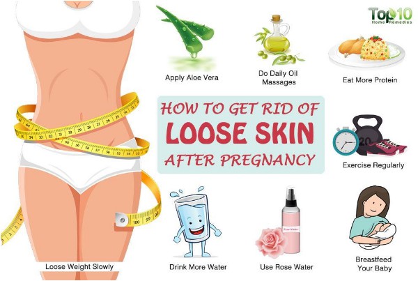 Rid of loose skin