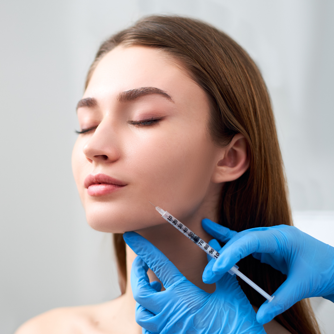 Cosmetic Injections for double chin